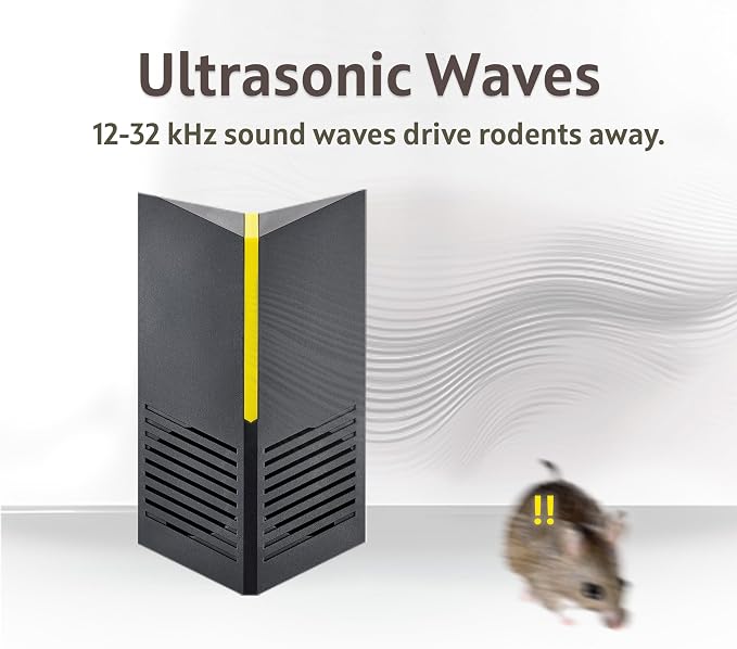 Ultrasonic Indoor Plug-in Bluetooth Rodent Repeller, Indoor Rodent Repellent - Image 3