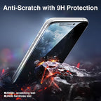 SMARTDEVIL 2+2Pack for iPhone 11 Privacy Screen Protector - Image 6