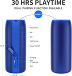 Bluetooth Speaker, MusiBaby M88 Speakers, Dual Pairing, Loud Stereo Sound - Image 5