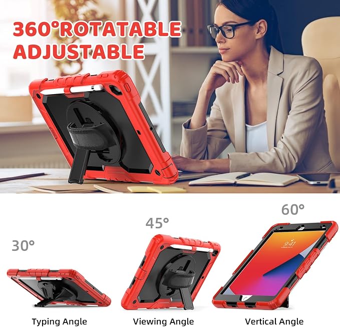 BLOSOMEET Case for iPad 9th Generation 8th Generation 2021 2020 10.2 Inch - Image 5