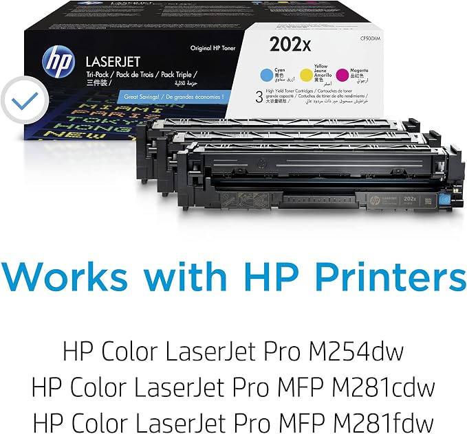 HP 202X Cyan, HP Color LaserJet Pro MFP M281 Series | CF500XM - Image 2
