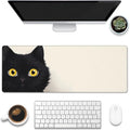 Desk Pad, Cute Cat Large Gaming Mouse Pad by Eflxamz