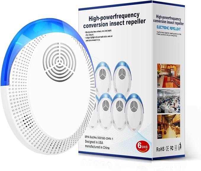 Ultrasonic Pest Repeller Mice Repellent Indoor Pest Repellent Ultrasonic Plug in by MITXPC