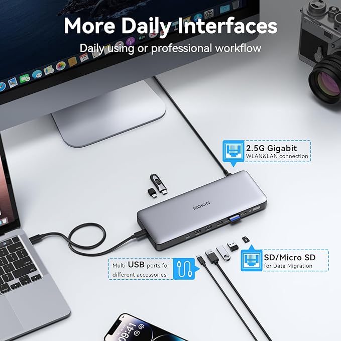 MOKiN Thunderbolt 4 Dock - Image 6