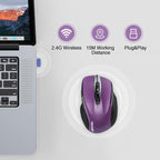 TECKNET Rechargeable Wireless Mouse, USB-A Silent Mouse, Quiet Click, 6 - Image 7