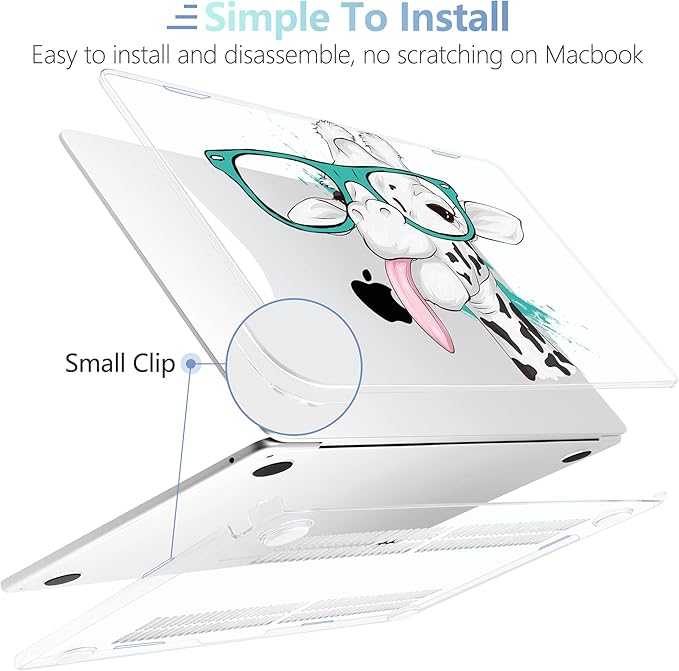 MEEgoodo for M4/M3/M2 MacBook Air 15.3 inch Case 2025 2024 2023, Case Fit Model - Image 5