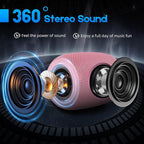Portable Bluetooth Speaker, BT5.3 Wireless Speaker 20W Bass Diaphragms - Image 2