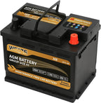 Weize Platinum AGM Battery BCI Group 47-12v 60ah H5 Size 47 Automotive Battery - Image 5