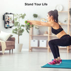 PLDHPRO Tablet Wall Mount, 360° Rotation Universal iPad Holder Stand Compatible - Image 4