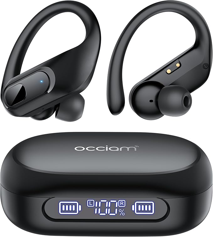 occiam Hybrid Active Noise Cancelling Ear Buds Wireless Earbuds Bluetooth by occiam