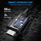 etguuds 6ft USB A to USB C Cable 3A Fast Charging, - Image 2
