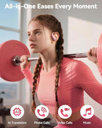 PocBuds Bluetooth Headphones Wireless Earbuds 80hrs Playtime Wireless Charging - Image 6