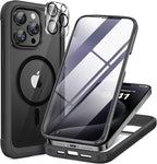 Miracase Magnetic for iPhone 15 Pro Max Case 6.7'' Full-Body Drop Proof Bumper by Miracase