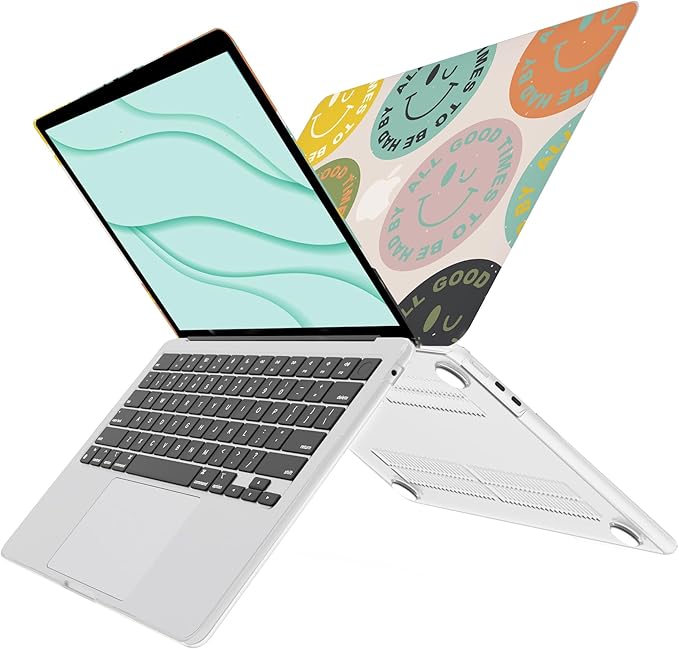 G JGOO Compatible with MacBook Air 13 inch Case 2025 2024 2023 2022 M4 A3240 M3 - Image 5