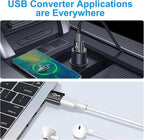 USB A to USB C Adapter 20 Pack, USB to USBC Adapter, USBA Male OTG Adapters - Image 5