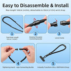 3 in 1 Adjustable Universal Anti-lost Cell Phone Lanyard, Detachable Cell phone - Image 5