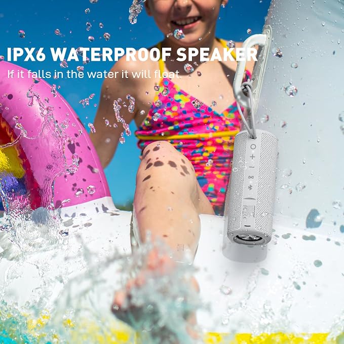 MIATONE Boombox Portable Bluetooth Speaker Wireless Outdoor Waterproof Speaker - Image 7
