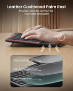 ProtoArc Backlit Bluetooth Ergonomic Keyboard, EK01 Plus Full Size Wireless - Image 7