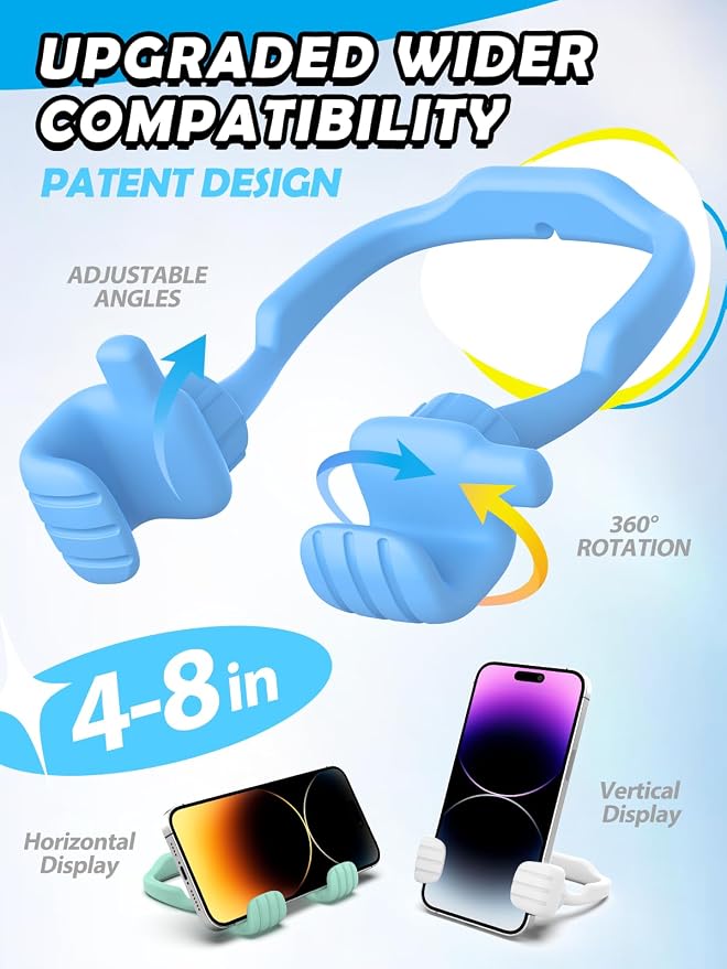 Dad Gifts for Fathers Day from Daughter Son Cell Phone Stand: 4 Pack UPGRADE - Image 3