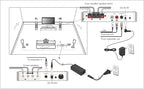WSA-5RP Wireless Surround Sound Rear Speakers Kit - Image 7
