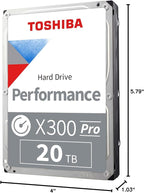 Toshiba X300 PRO 20TB High Workload Performance - Image 8