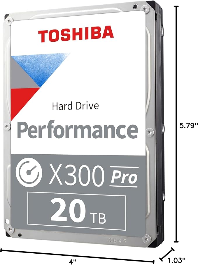 Toshiba X300 PRO 20TB High Workload Performance - Image 8
