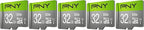 PNY 128GB & 32GB Elite Class 10 U1 microSDXC & microSDHC Card 2-Pack & 5-Pack - Image 6