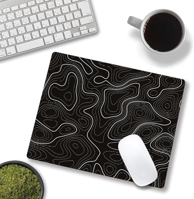 Topographic Contour Map Mouse Pad - Image 4