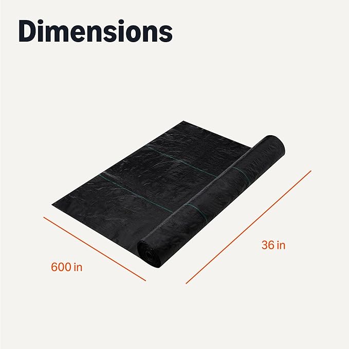 Amazon Basics Weed Barrier Fabric - Image 5