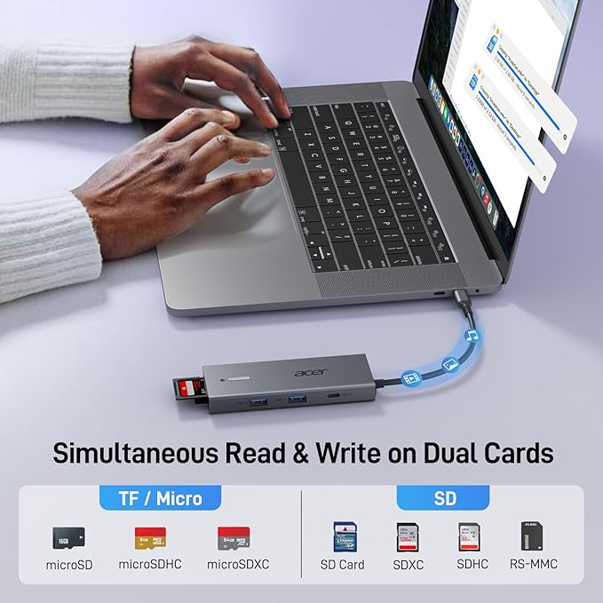 Acer USB C Docking Station Dual Monitor - Image 6