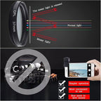 37mm CPL Phone Camera Lens, Universal Phone Camera Polarizer Filter Clip-On - Image 2