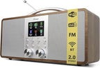 Lemega IR6 Internet Radio with Podcasts & Bluetooth Streaming, FM Stereo Radio by LEMEGA