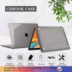 CISSOOK Compatible with MacBook Air 13.6 inch Case 2022 2024 2025 Release A2681 - Image 6