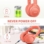 BERIBES Bluetooth Headphones Over Ear, 65H Playtime and 6 EQ Music Modes - Image 6