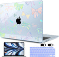 MEEgoodo Case for M4/M3/M2 MacBook Air 13.6 inch Case 2025 2024 2022, Fit Model by MEEgoodo