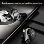 KZ Castor in Ear HiFi Earphone 2DD Dynamic High-end Tunable IEM Earphones in - Image 3