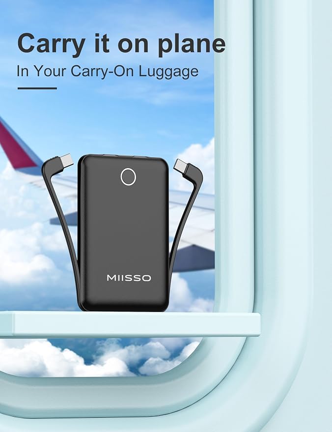miisso 10000mAh Slim Portable Charger - Image 6