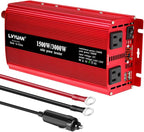 LVYUAN 1500W Car Power Inverter 24V to 110V DC to AC by LVYUAN