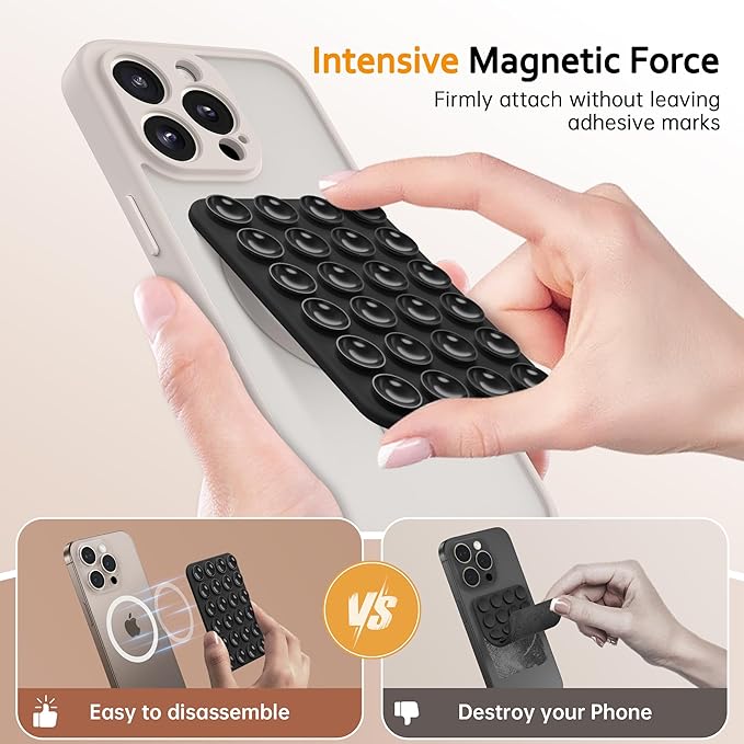 GONEZ Magnetic Suction Cup Phone Mount - Image 2