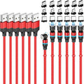 Magnetic Charging Cable 540° Rotation 3A Fast Charging Data Sync 3 in 1 by Losuesme