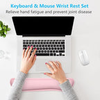 Dapesuom Enlarge Keyboard Wrist Rest, Cute Memory Foam Keyboard Wrist Cushion - Image 7