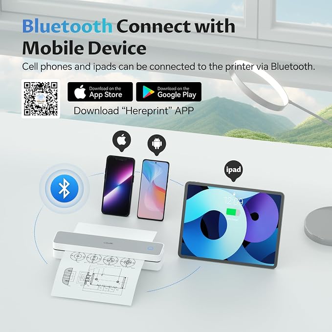 iDPRT Portable-Printer Wireless - Image 2