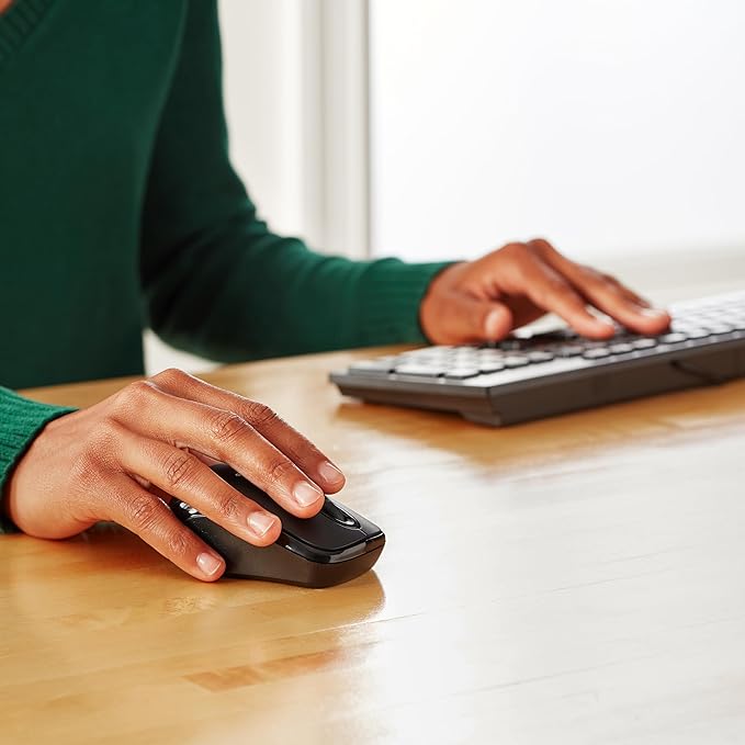 Amazon Basics 2.4 Ghz Wireless Optical Computer Mouse - Image 6
