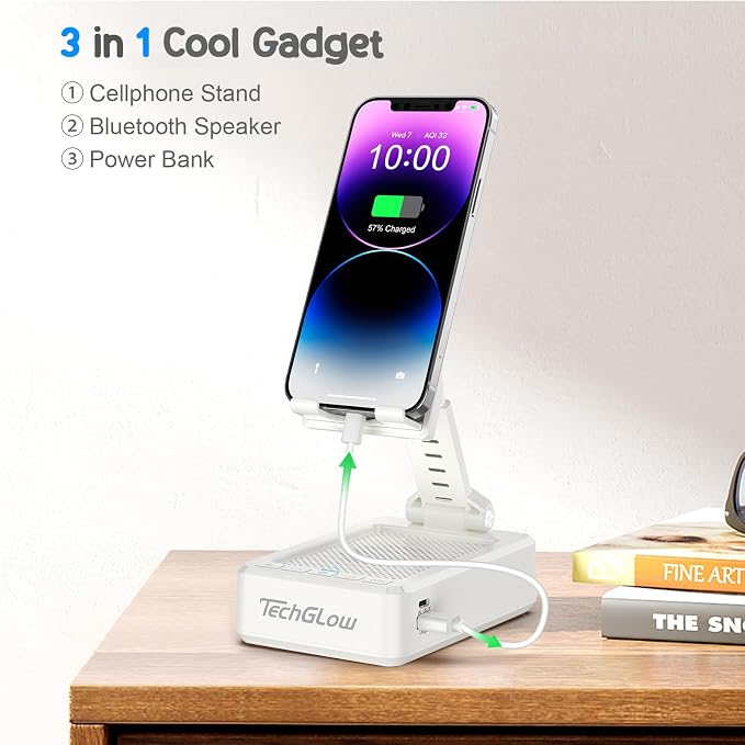 TechGlow Foldable Cellphone Stand - Image 2