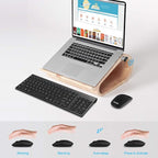 LeadsaiL Wireless Keyboard and Mouse Combo, Wireless USB Mouse and Computer - Image 5