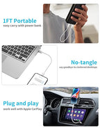 1ft USB C to Lightning Cable Short, 12inch Nylon Braided Type C to Lightning - Image 4