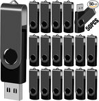 EASTBULL 128MB USB Flash Drive Bulk Thumb Drives 50 Pack by EASTBULL