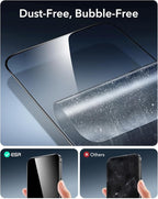 ESR 3 Pack 9H+ Glass for iPhone 15 Pro Max Screen Protector, Armorite - Image 4