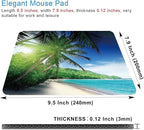 Beach in Sunset Mouse Pad, Non-Slip Rubber Base Wireless Gaming MousePads - Image 2
