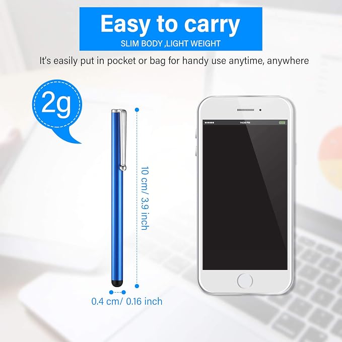 Outus 130 Pcs Stylus Pens for Touch Screens Universal Slim Capacitive Stylus - Image 2